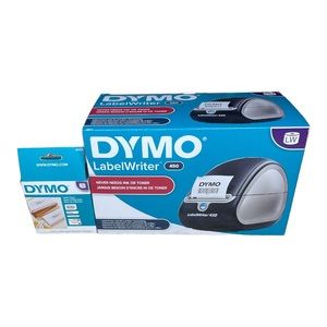 NWT Dymo Label Printer - LabelWriter 450 Direct Thermal Label Printer w/ Labels